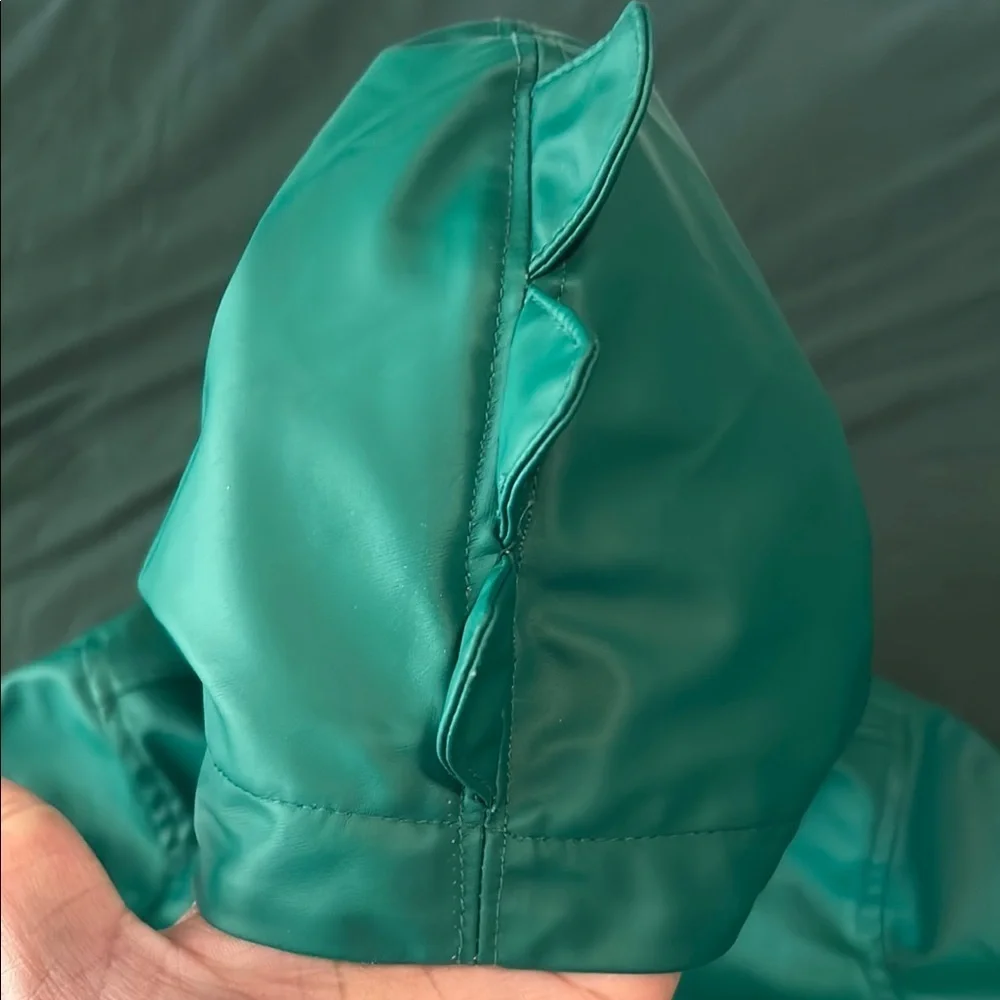 Old Navy Kids' Teal Hooded Raincoat